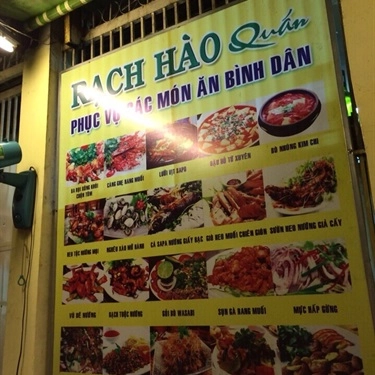 Thực đơn- Quán Ăn Rạch Hào Quán