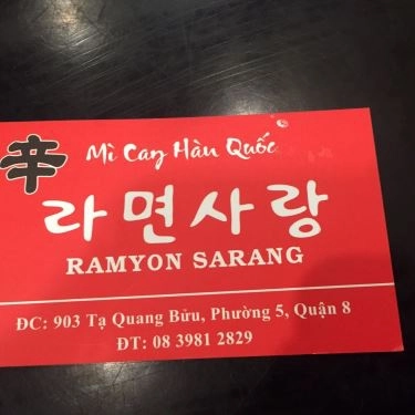 Tổng hợp- Quán Ăn Ramyon Sarang - Mì Cay Hàn Quốc