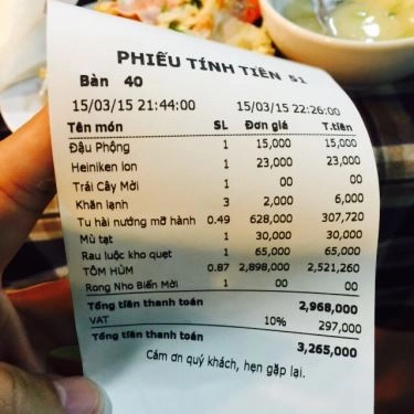 Tổng hợp- Quán Ăn Rạn Biển 2 - Kỳ Đồng
