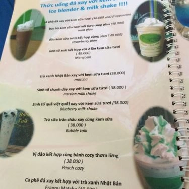 Thực đơn- Quán Ăn Pizza & Trà Sữa Refresh
