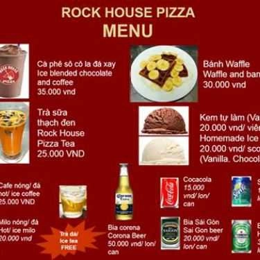 Thực đơn- Rock House Pizza