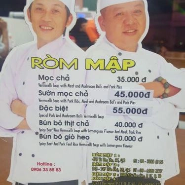 Tổng hợp- Quán Ăn Ròm Mập - Bún Mọc