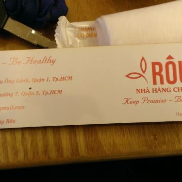 Tổng hợp- Nhà Hàng ROU Vegetarian Restaurant - Quán Chay - Huỳnh Mẫn Đạt