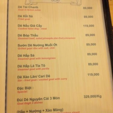 Tổng hợp- Quán Ăn Sài Gòn New - Hoàng Việt