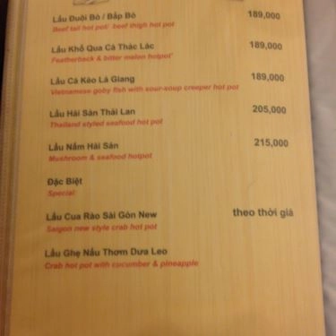 Tổng hợp- Quán Ăn Sài Gòn New - Hoàng Việt