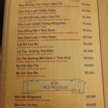 Tổng hợp- Quán Ăn Sài Gòn New - Hoàng Việt