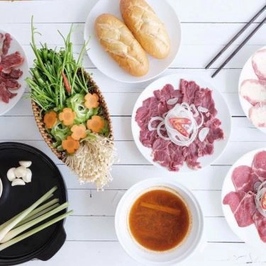 Món ăn- Quán Ăn Sasa Quán - Bò Tứ Tầng Ngũ Vị