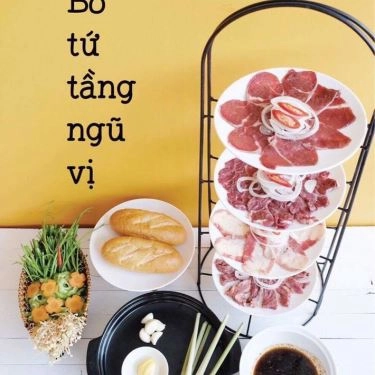 Món ăn- Quán Ăn Sasa Quán - Bò Tứ Tầng Ngũ Vị