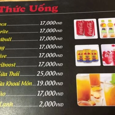 Thực đơn- Quán Ăn SaSin - Mì Cay 7 Cấp Độ Hàn Quốc - Châu Thị Vĩnh Tế