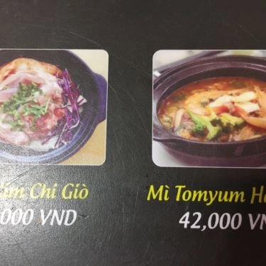 Thực đơn- Quán Ăn SaSin - Mì Cay 7 Cấp Độ Hàn Quốc - Châu Thị Vĩnh Tế