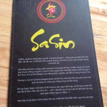Tổng hợp- Quán Ăn SaSin - Mì Cay 7 Cấp Độ Hàn Quốc - D2