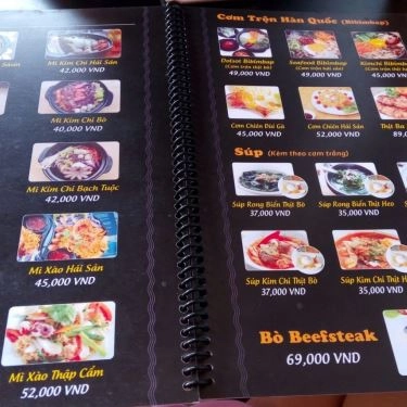 Thực đơn- Quán Ăn SaSin - Mì Cay 7 Cấp Độ Hàn Quốc - Đường 17A