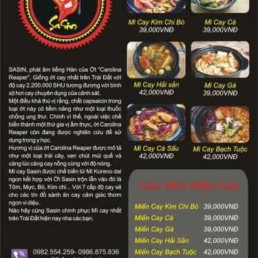 Thực đơn- Ăn Vặt La Crêpe - Nguyễn Văn Cừ