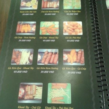 Thực đơn- Quán Ăn SaSin - Mì Cay 7 Cấp Độ Hàn Quốc - Nguyễn Thị Định