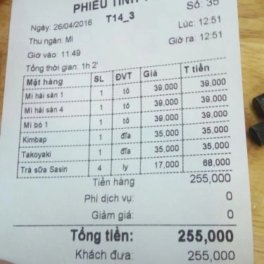 Tổng hợp- Quán Ăn SaSin - Mì Cay 7 Cấp Độ Hàn Quốc - Tân Kỳ Tân Quý