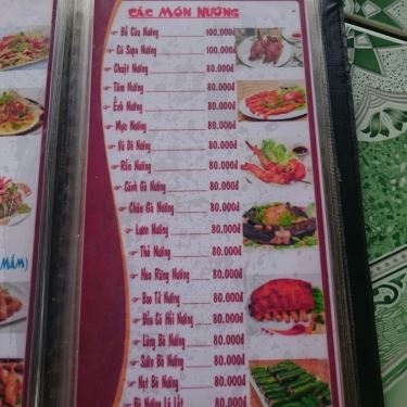 Thực đơn- Sáu Quẻn - Quán Ăn Bờ Hồ