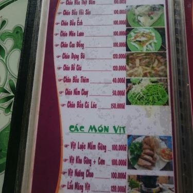 Thực đơn- Sáu Quẻn - Quán Ăn Bờ Hồ