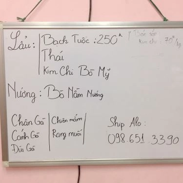 Thực đơn- Quán Ăn Say 69 - Thiên Đường Lẩu Ngon