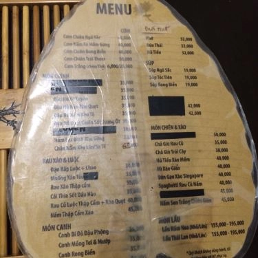 Thực đơn- Quán Ăn Sen Trắng - Món Chay