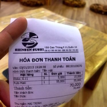 Tổng hợp- Nhà Hàng Shinsen Sushi - Hoàng Diệu