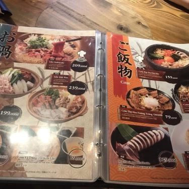 Thực đơn- Quán Ăn Shogun - Japanese Street BBQ - Lê Quý Đôn