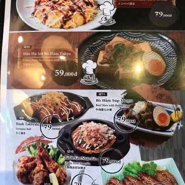 Thực đơn- Quán Ăn Shogun - Japanese Street BBQ - Lê Quý Đôn
