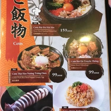 Thực đơn- Quán Ăn Shogun - Japanese Street BBQ - Lê Quý Đôn