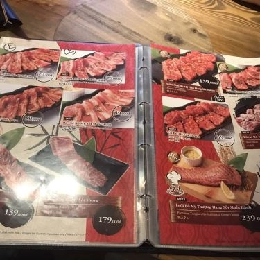 Thực đơn- Quán Ăn Shogun - Japanese Street BBQ - Lê Quý Đôn