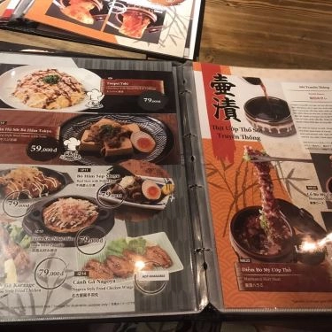 Thực đơn- Quán Ăn Shogun - Japanese Street BBQ - Lê Quý Đôn