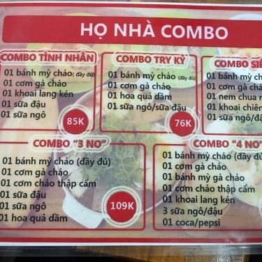 Thực đơn- Quán Ăn Siêu Chảo FA - Bánh Mì Chảo - Ao Sen