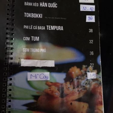 Thực đơn- Quán Ăn Siêu Thị Ăn Vặt BiliOnes - Tân Quý