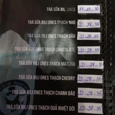 Thực đơn- Quán Ăn Siêu Thị Ăn Vặt BiliOnes - Tân Quý