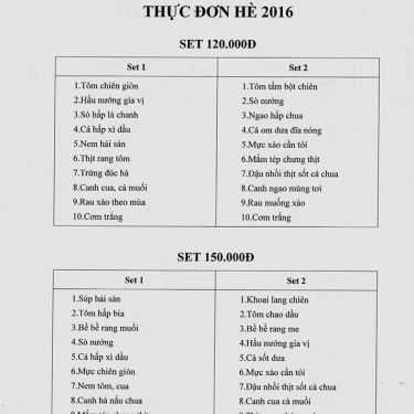 Thực đơn- Siêu Thị Ốc Kim Quy 2