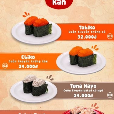 Thực đơn- Quán Ăn Sóc Sushi