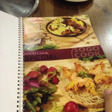 Thực đơn- Quán Ăn Sogo Cook - Lẩu Hongkong