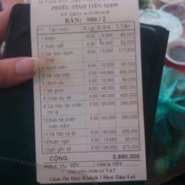 Tổng hợp- Quán Ăn Sơn Ca - Bê Thui Nóng - Phan Xích Long