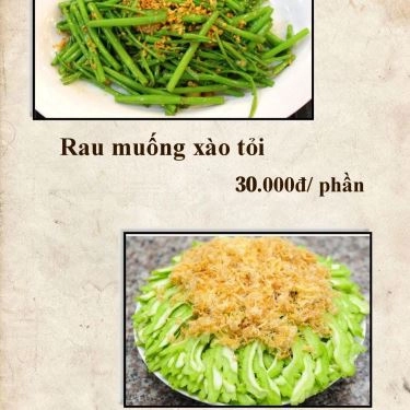 Thực đơn- Sơn Quán - Quán Ăn Gia Đình