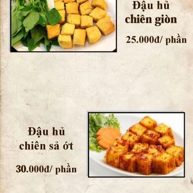 Thực đơn- Sơn Quán - Quán Ăn Gia Đình