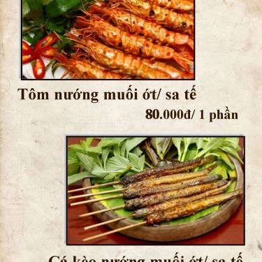 Thực đơn- Sơn Quán - Quán Ăn Gia Đình