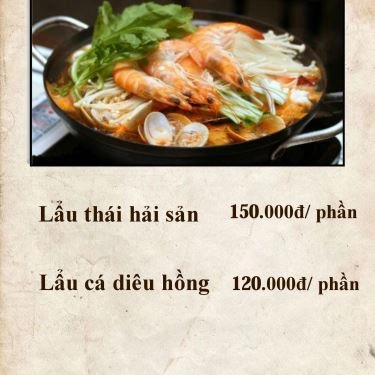 Thực đơn- Sơn Quán - Quán Ăn Gia Đình