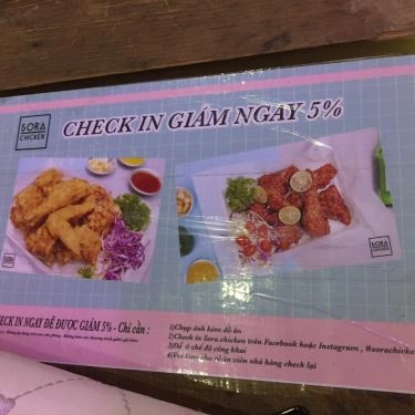 Tổng hợp- Quán Ăn Sora Chicken - Gà & Bia Hàn Quốc