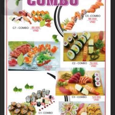 Thực đơn- Quán Ăn Street Sushi - Trần Hưng Đạo