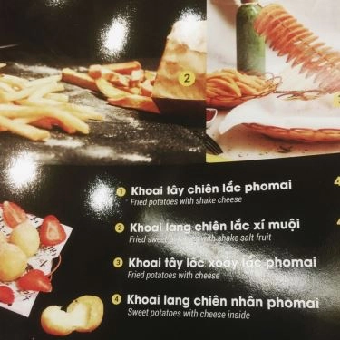 Thực đơn- Quán Ăn StreetFood 101 - IPH Xuân Thủy