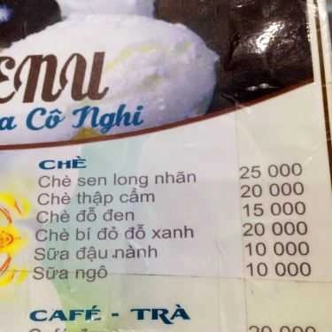 Thực đơn- Sữa Chua Cô Nghi
