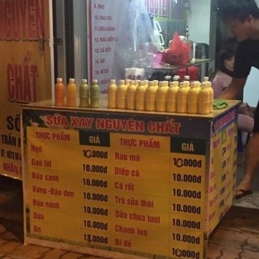Thực đơn- Quán Ăn Sữa Xay Nguyên Chất - An Trạch