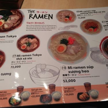 Thực đơn- Nhà Hàng Sukiya - Cơm Bò Hầm & Mì Ramen - Parkson CT Plaza