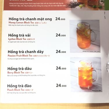 Thực đơn- Nhà Hàng Sukiya - Cơm Bò Hầm & Mì Ramen - Kênh Tân Hóa