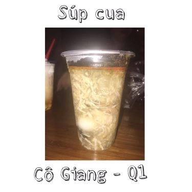 Món ăn- Quán Ăn Súp Cua Lu - 128 Cô Giang