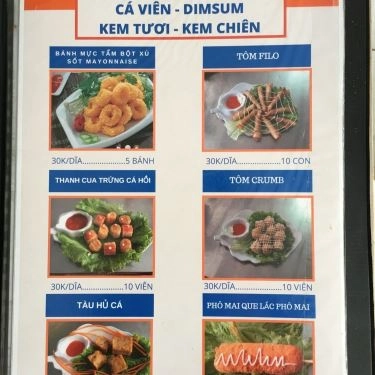 Thực đơn- Quán Ăn Sushi - Trà Sữa & Ăn Vặt