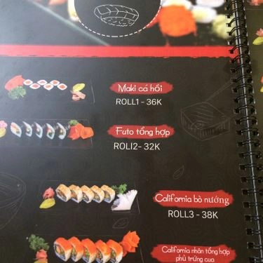 Thực đơn- Quán Ăn Sushi Garden
